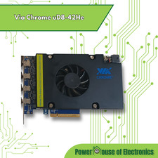 Via Chrome uD8-42He DVI Display Card | Pulled From Working Environment picture