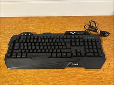 Havit HV-KB558CM Gaming Keyboard RGB Style LED Backlit USB Magic Eagle Tested picture