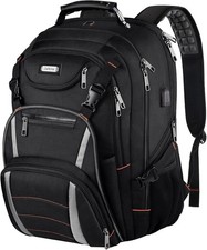 Jiefeike Travel Laptop Backpack, Extra Large Bookbag for Men Black  picture