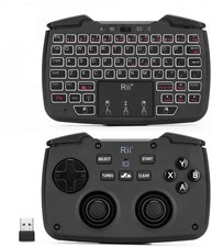 (Backlit Version)Rii RK707 3 in 1 Multifunctional 2.4Ghz Wireless Portable Game picture