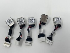 LOT OF 5 DC Power Jack Charging Port Cable For Dell Latitude E7240 E7250 04W9NY picture
