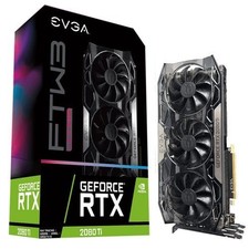 EVGA RTX 2080 Ti FTW3 Ultra Gaming GPU 11GB GDDR6 11G-P4-2487-KR picture