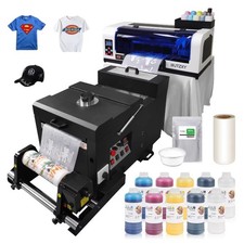 A3+ XP600 DTF Printer with Shaking Machine,Stable, Colorful with Ink Film Powder picture