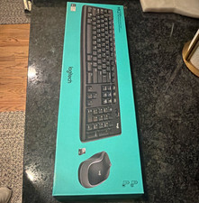 Logitech MK270 Wireless Keyboard & Mouse Combo USB Plug & Play QWERTY Black picture