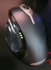Logitech MX1000 Wireless Laser Cordless Mouse (M-RAG97) w/ Charging Dock Tested picture