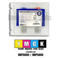 Fargo 84511 084511 YMCK Color Ribbon 500 Images HDP5600 HDP5000 754563845119 picture
