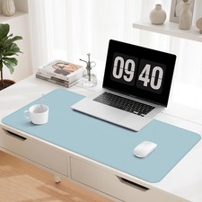 Leather Desk Mat, Desk Pad for Keyboard and Large Pads for Desk picture