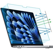 2-Pack Anti Blue Light Screen Protector for MacBook Air 15.3