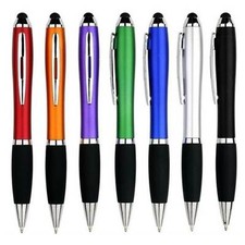 2-in-1 Universal Stylus + Ballpoint Pen For Touch Screen Phone Tablet iPad PC picture