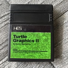 Turtle Graphics II Cartridge Commodore 64 - Untested As Is picture