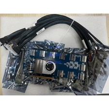 PLX88096 Expansion Card 10*SFF-8654 8I PCI-E4.0 X16 + 10*Baseplate 10*Cable X8X8 picture