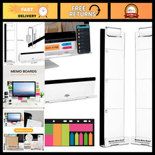 Multifunction Acrylic Monitor Memo Boards Set of 3 - Screen Message Reminder & P picture