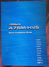 AsRock A75M-HVS Motherboard Quick Installation Guide picture