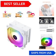 Compact 120mm ARGB CPU Cooler for AMD AM4/AM5 & Intel 115X - 25.6dB Noise Level picture