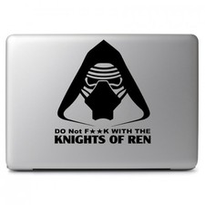 Star Wars Kylo Ren F**k for Macbook Air/Pro Laptop Car Window SUV Wall Home Deca picture