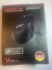 Perixx Perimice-719L 2.4GHz Left Hand Wireless Vertical Mouse, Portable picture