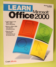 Learn Microsoft Office 2000 CD PC 1999 New Factory Sealed picture