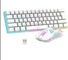 RedThunder 60% Wireless Gaming Keyboard and Mouse Combo, 2500mAh Rechargeable... picture