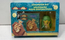 Vintage Disney The Lion King Computer Kit Mouse & CD-ROM Simba Windows 95 Y2K picture