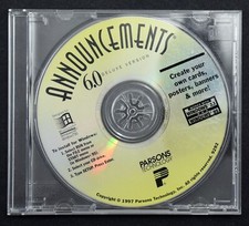 Announcements 6.0 Deluxe Version For Windows (Win 3.1 & 95) (Vintage PC CD-ROM) picture