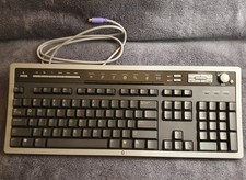 HP Hewlett-Packard PS/2 Multimedia Keyboard Wired Model 5209 picture
