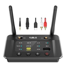 B03S Bluetooth 5.3 2-in-1 Transmitter Receiver TV Stereo Optical RCA Aux aptX picture
