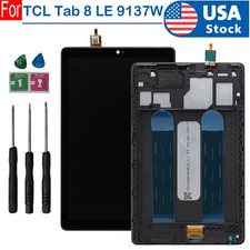 USA Replacement For TCL TAB 8 LE 9137W LCD Display Touch Screen Digitizer+Frame picture