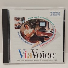 ViaVoice IBM Voice Dictation for Windows 95 & NT ~ 1997 ~ CD-ROM   picture