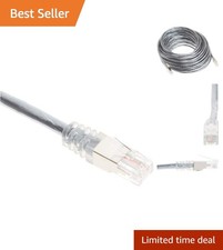 High Speed 50ft RJ11 Modem Cable for DSL - Double-Shielded Ethernet Connection picture