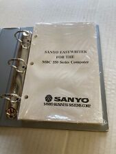 SANYO EASYWRITER FOR THE MBC 550 SERIES COMPUTER NEW picture