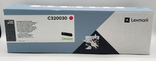 Lexmark Unison Original Toner Cartridge Magenta C320030 FACTORY SEALED NEW picture
