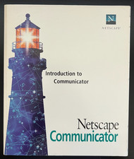 Introduction to Netscape Communicator Version 4 - Browser Software Book 1997 picture