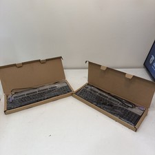 Lot of 2 (Two) Hewlett Packard HP SK-2880  Black/Silver PS/2 picture