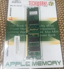 NEW SEALED TechWorks Apple 128MB DDR PC2700 333MHz RAM Hynix HYMD216646A6J-J picture