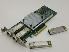 HPE 530SFP+ Dual 10Gb Ethernet PCIe Full Profile w/ SFP 656244-001 652501-001 picture