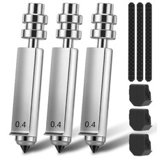 3PCS Hardened Steel Nozzle Set for Kobra X Kobra 4 3D Printer picture