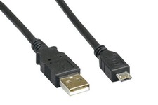 6In-15Ft USB 2.0 A to Micro B Male Cable Data Sync Charge Camera Phone PC Mac picture