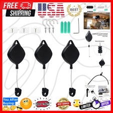 VR Cable Management 3Packs Retractable Ceiling Pulley System Compatible with ... picture