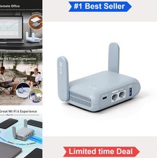 WiFi 6 Travel Router Dual Band 3000Mbps 2.5G WAN Port VPN OpenWrt WPA3 USB 3.0 picture