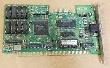 Trident 8900C ISA 16 1MB VGA Video Card for DOS Retro Gaming used working #W69 picture