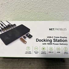 Netpatibles USB-C Triple Display MST Docking Station w/ 100W PD Docking Station picture