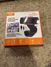 iTek Smart Home HD 720P Plug and Play Webcam w/ Built-in Microphone - 30fps picture