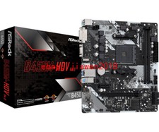 ASRock AMD B450 Motherboard M-ATX B450M-HDV R4.0 AM4 DDR4 SATA3 HDMI DVI-D NEW picture