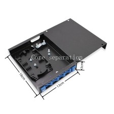 Fiber Optic Terminal Box 4 Core LC/SC/FC/ST UPC SM adapter 4 Port Patch Panel picture