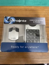 Samsonite Travel Computer Keypad & Mouse New Open Box Ready For Anywhere picture