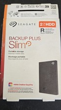 Seagate STHN2000400 Backup Plus Slim USB 3.0 2TB External Hard Drive - Black picture