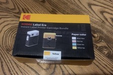 Kodak Label Era M50 Instant Label Printer Bundle Color: Yellow (Never Used) picture