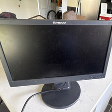 Lenovo ThinkVision LCD Flat Widescreen Monitor 16:9 19-22.9 in Black picture