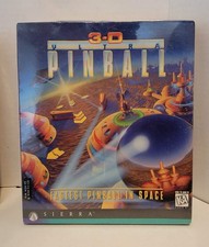 3-D Ultra Pinball Fastest Pinball in Space 1995 Sierra PC CD-ROM New/Sealed picture