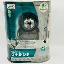 Logitech QuickCam Orbit MP Webcam Motorized w/ Earphones 961422-0403 New picture